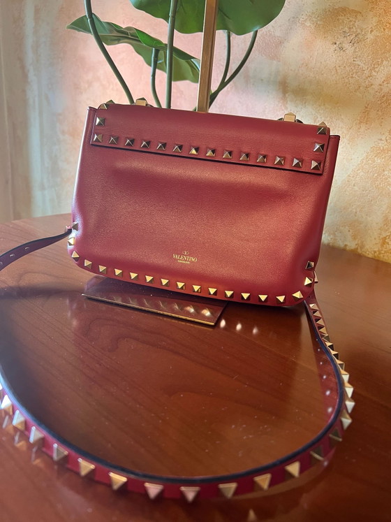 Rockstud Flap Bag – Valentino Garavani, Schoudertassen, Leer, Metaal (photo 10 of 13)