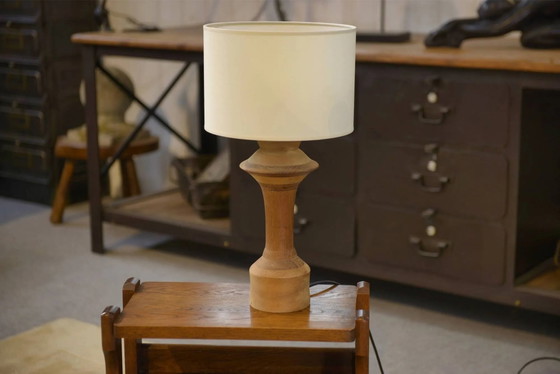 Eiken lamp uit de jaren 50 – Tafellampen, Vintage (photo 4 of 10)