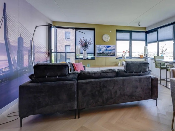 Splendid Pronto Corner Sofa (3x2.5m) Anthracite Microleather – As Good As New + 2 Headrests – 3-5 seaters (photo 3 of 6)