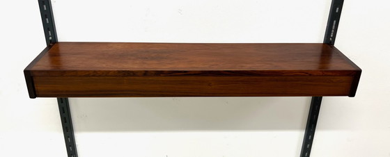 Image 1 of Lampada vintage in palissandro di Kai Kristiansen per il sistema modulare da parete FM.