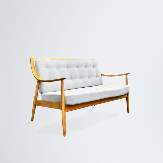 Image 1 of Vintage 2-seater sofa by Peter Hvidt and Orla Mølgaard-Nielsen for France and Daverkosen, Denmark 1950s