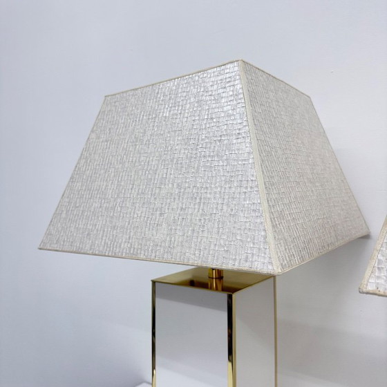 Image 1 of Pair of Maison Jansen Style Table Lamps, 1970s