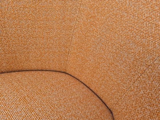 Image 1 of 2 Leolux Shaman armchairs blended orange fabric