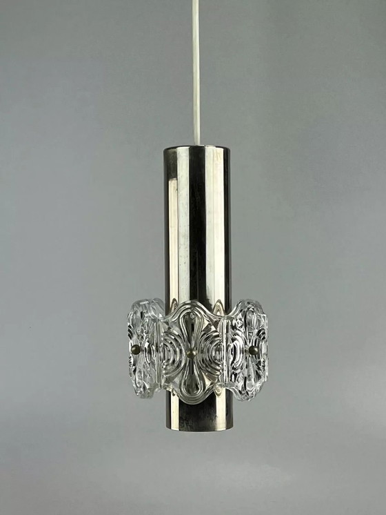 Image 1 of 60s 70s lamp lamp glass ceiling lamp hanging lamp space age design