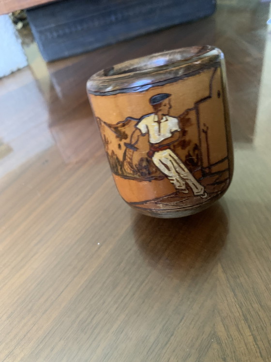 Collezione Schiaccianoci a Vite Art Déco (1920-1930) – Pelotari Basco – Bussy Secondo Louis Floutier – Arte (photo 6 of 17)