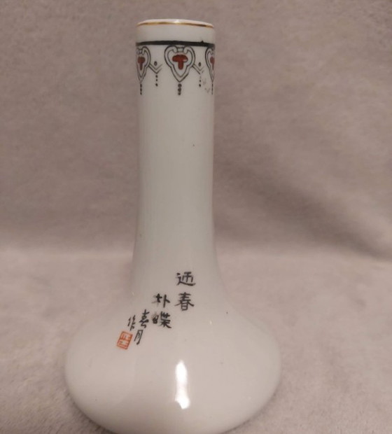 Image 1 of 12 candlesticks or small vases China plus 1 free