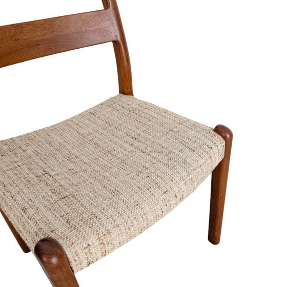 Image 1 of Originele set van 4 mid-century stoelen van EMC Mobler, Deens teakhout design.