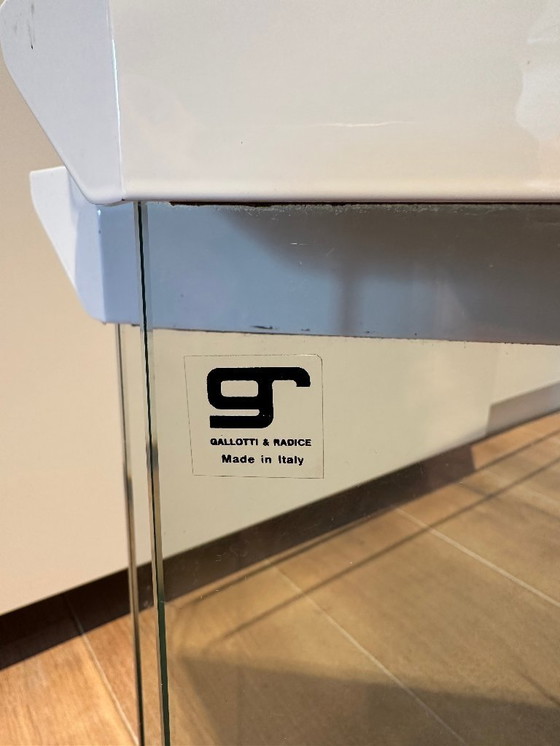 Image 1 of Set aus 2 Gallotti & Radice Dreieck-Beistelltischen - 1970er Jahre