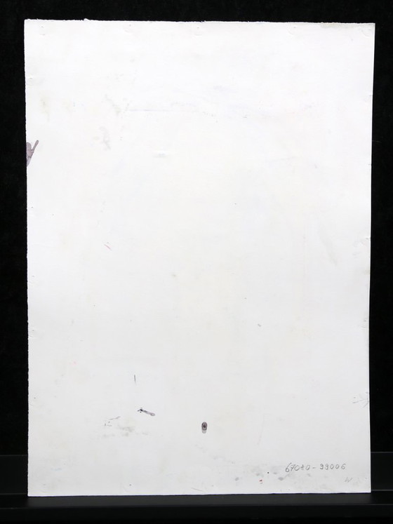 Image 1 of Berner, Bernd - Zonder titel - 1999 - Gouache op handgeschept papier - met de hand gesigneerd