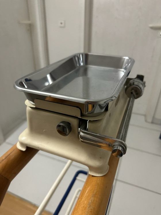 Bilancia da cucina di design degli anni '50/'60 Original Micro Döft, Oggetti decorativi, Metallo, Crema (foto 5 di 5)