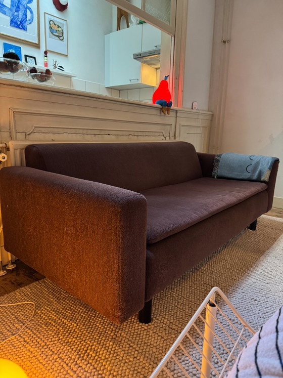 Red-brown 3-seater Gelderland sofa model 4631 – 3-5 seaters, Other (photo 6 of 7)
