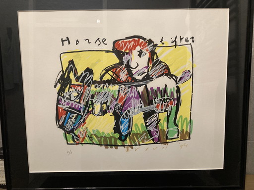 Screen print Herman Brood
