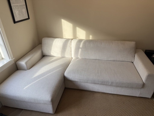 Canapé blanc - Décor Amsterdam "Milan"