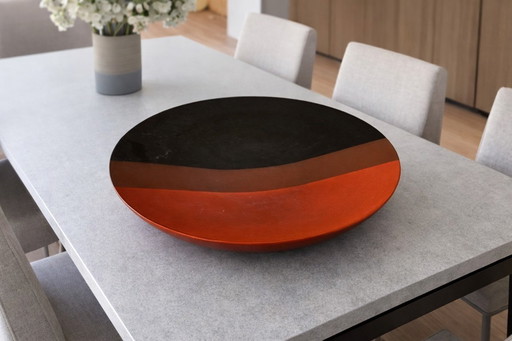 XL vintage bowl – Nicky D – Ø 55 cm – 1970s/80s