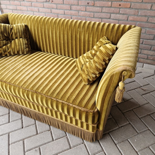 50's Vintage Bench / Two-Seater Bench / Classic Bench / Bench / Green Bench