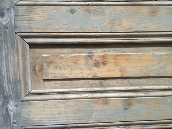Abgezogene Kieferntür – Dekorative Objekte, Holz, Vintage (photo 12 of 21)