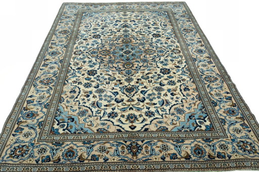 Hand-knotted Kashan cork oriental rug - 341 x 240 cm