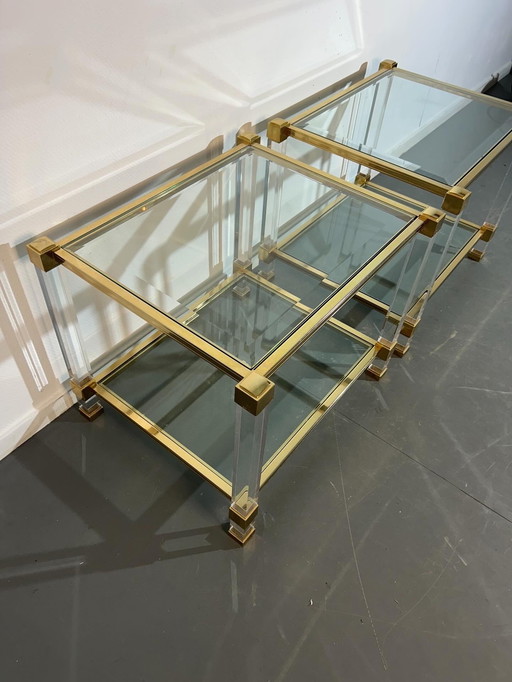 Set of side tables Pierre Vandel '1970'