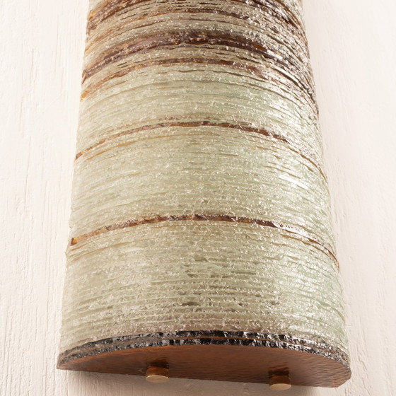 Image 1 of Lámpara de pared de cristal de Albano Poli para Poliarte - Versión grande