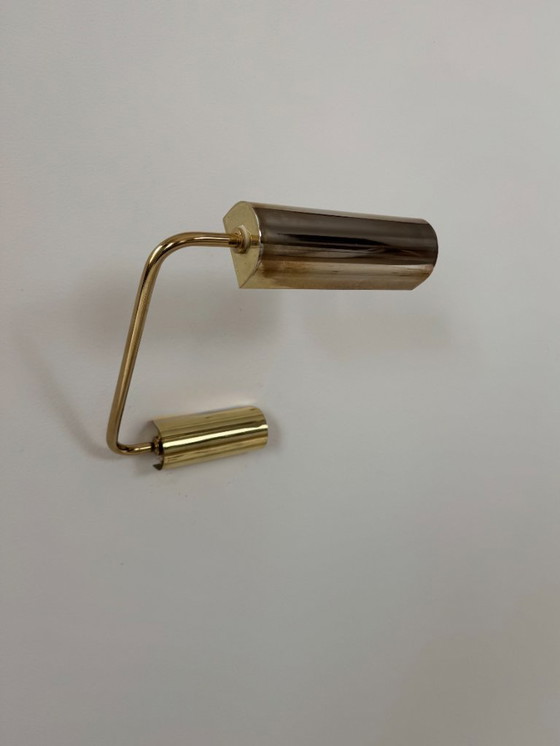 Image 1 of Applique vintage regolabile in ottone, Francia, 1970