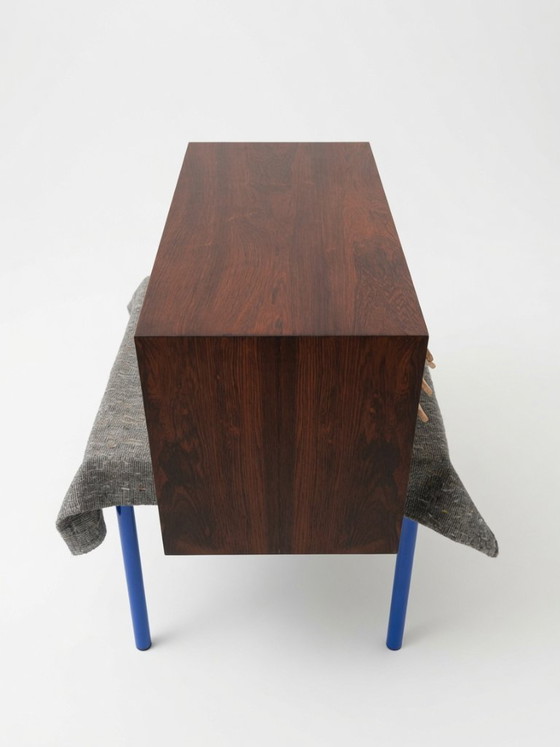 Image 1 of Mueble bar de pared de palisandro diseñado por Poul Cadovius para Cado.