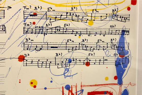 Sam Middleton, Sérigraphie Jazz “Tickle Toe” Lester Young (1979), Signée, Lithographies et sérigraphies (photo 7 sur 12)