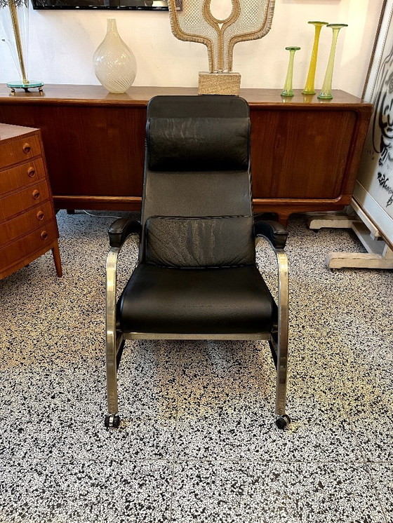 Image 1 of Fauteuil "Grand Repos", van Jean Prouvé, voor Tecta, jaren 80