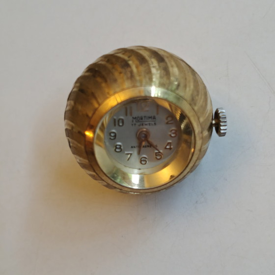 Image 1 of Orologio a sospensione vintage Mortima a forma di sfera - anni '60 - funzionante