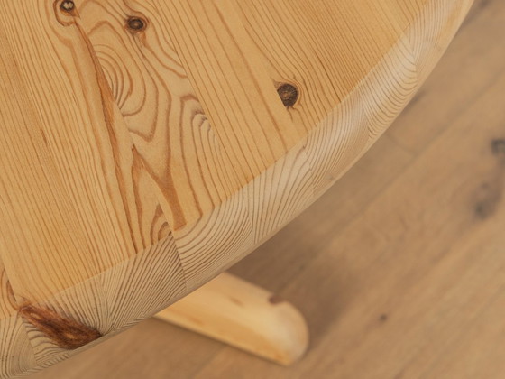 Image 1 of Klassischer Esstisch aus den 1970er Jahren, massives Kiefernholz