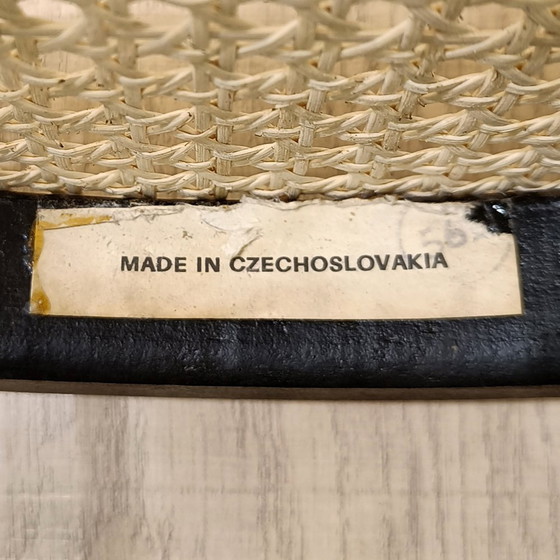 Image 1 of Czechoslovakian Black Chair, 1960s