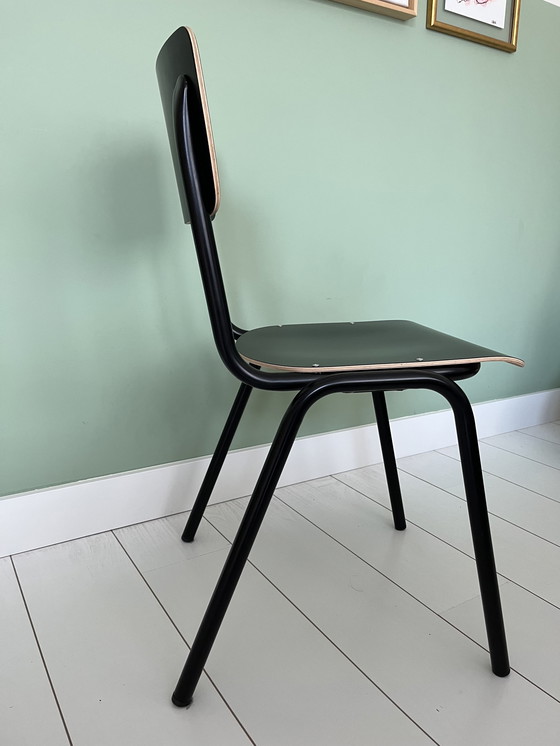 Image 1 of 6x Zuiver noir eetkamerstoelen