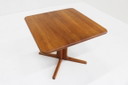 Table de salle à manger extensible vintage danoise en teck, années 1960