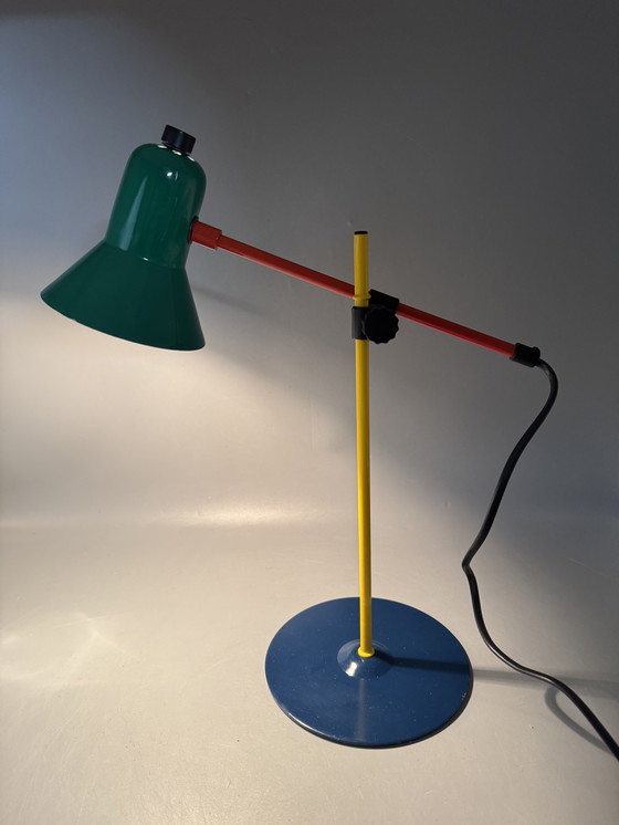 Image 1 of Memphis table lamp by Massive – an iconic design statement from the 1980s