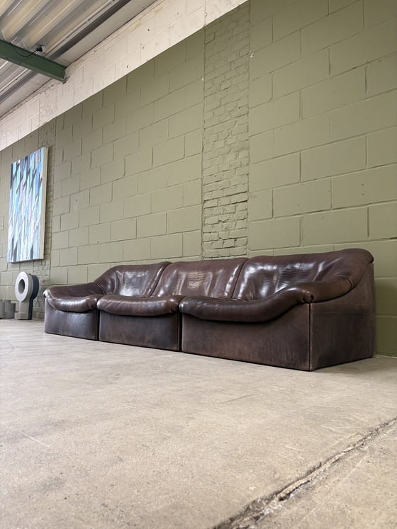 De Sede model DS-46 black-brown neck leather 6-piece – Couches (photo 5 of 15)