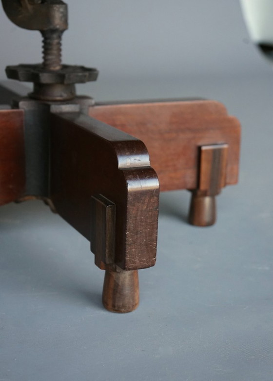 Image 1 of Impresionante silla de escritorio de la Escuela de Ámsterdam o Art Déco, década de 1920