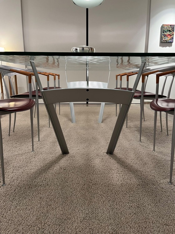 Mesa de comedor Ponte Forte – Mesas de comedor, Vidrio, Metal (photo 5 of 9)