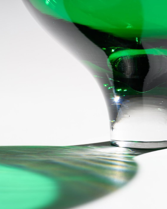 Image 1 of Organic Glass Bowl Attributed to Royal Leerdam Gerard Thomassen “Serica" 1990s