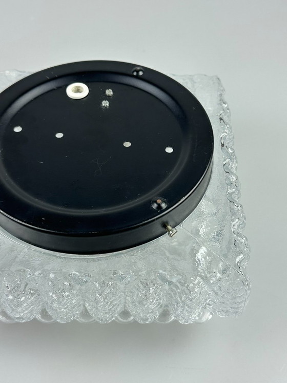 Image 1 of 60er 70er Jahre Deckenlampe Leuchte Plafoniere Inbouw Glas Duits Design