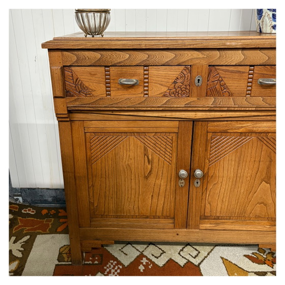 Image 1 of Prachtige antieke eikenhouten kast