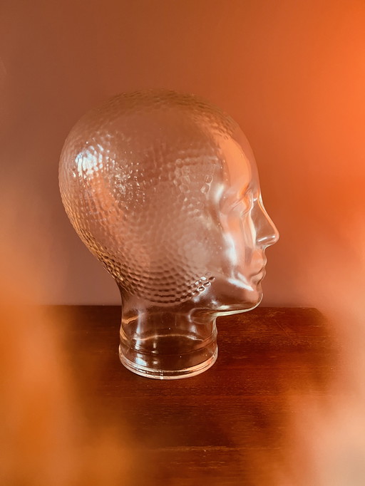 Italian '70s Glass Head