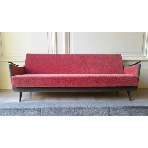 Vintage daybed sofa bed cliclac, 1950