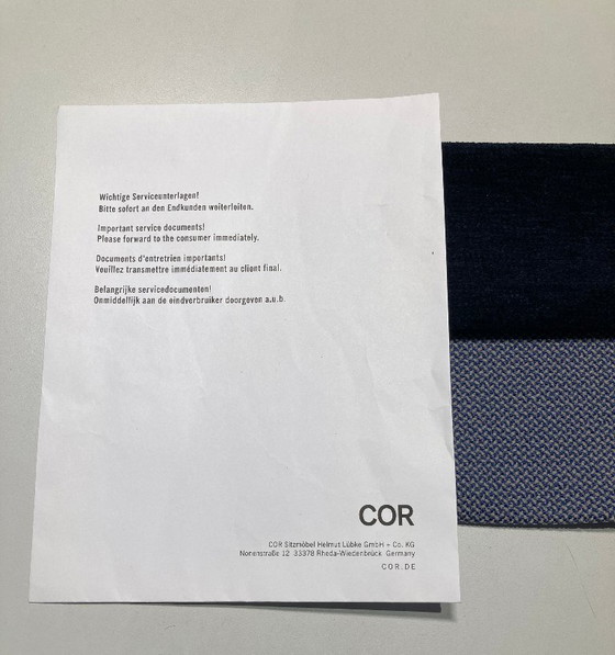 Image 1 of COR Sofa Avalanche mit Lendenkissen & Fußhocker