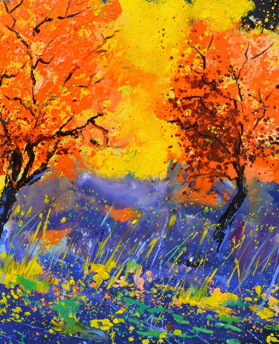 Image 1 of Deux arbres d'automne