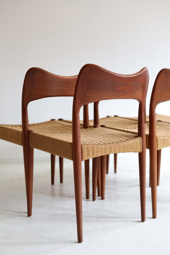 Set di 6 sedie da pranzo Arne Hovmand Olsen – Wood (photo 5 of 6)