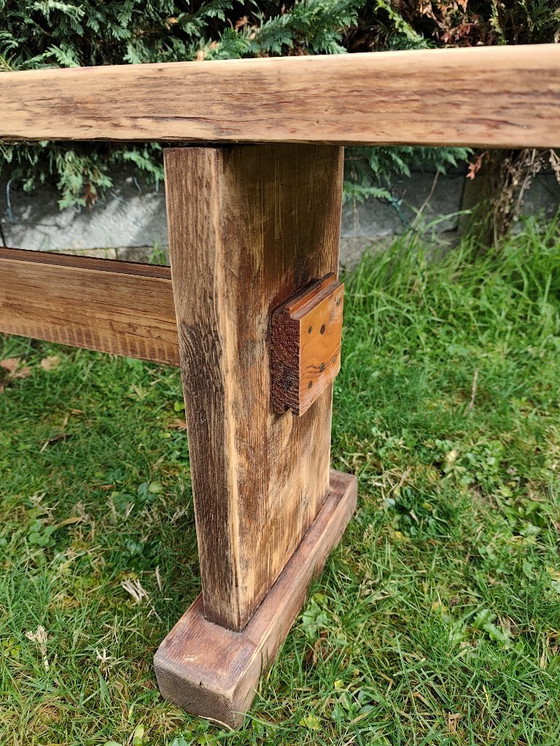 Image 1 of Panchina in pino lunga 1,18 m