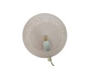 W.L.P. Lighting - Germany - Egg lamp - marbled glass - 80s