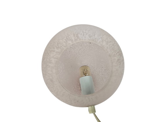 Image 1 of W.L.P. Lighting - Germany - Egg lamp - marbled glass - 80s