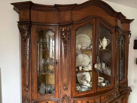 Image 1 of antique china cabinet