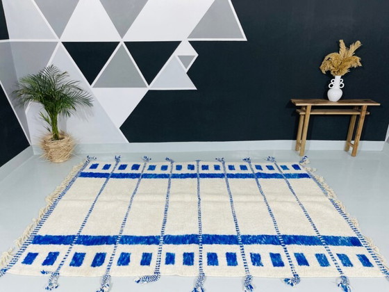 Image 1 of Tapis marocain artisanal en laine 350cmx200cm