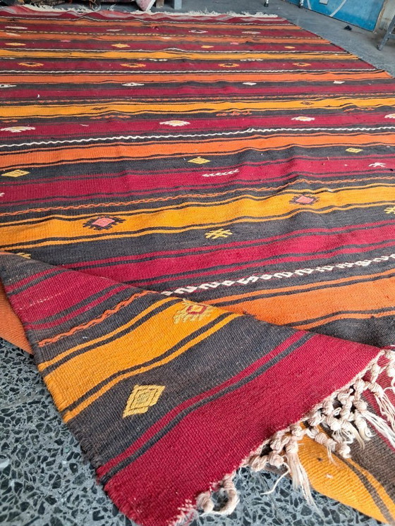 Image 1 of Kilim turco tessuto a mano 275x174 cm